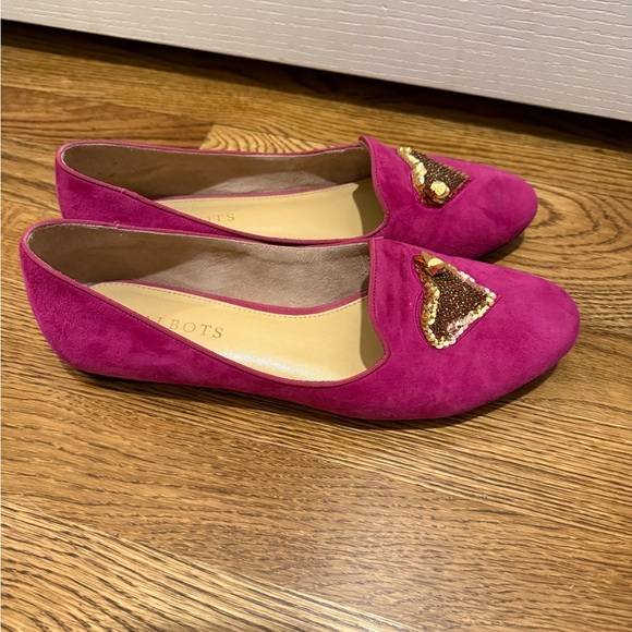 Talbots  Loafers with Heart Detail size 8 - Picture 3 of 9